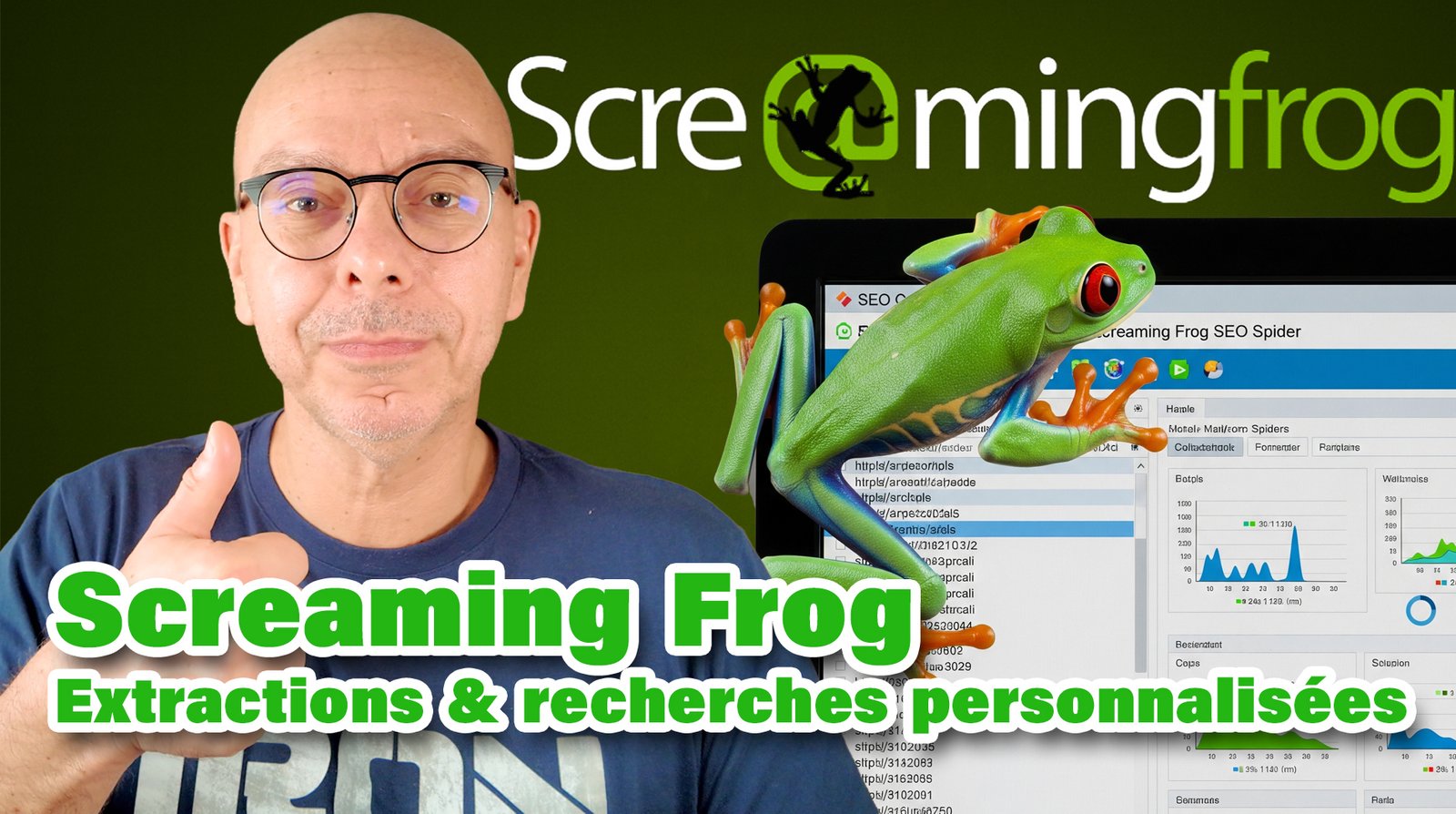 Screaming Frog : extractions et recherches personnalisées