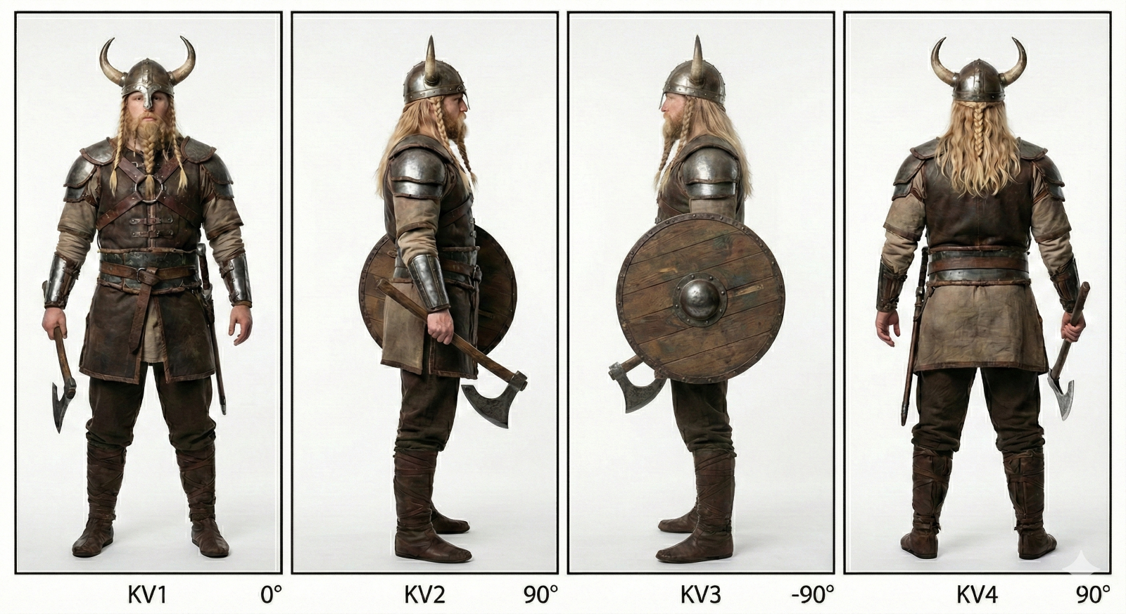 Humain - 4 positions verticales